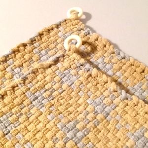 Potholder Set of 2 hand made Large size 8" x 8"